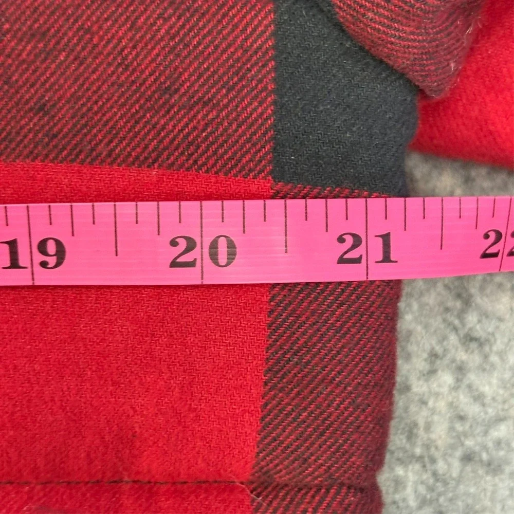 Levis Quilted Hooded Jacket Mens S Buffalo Plaid Full Zip Drawstring Hood NWT‎